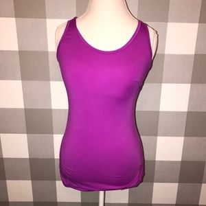 Athleta Purple XS raver back tank top athletic